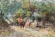 Frederick Mccubbin Study of Poultry Spain oil painting artist